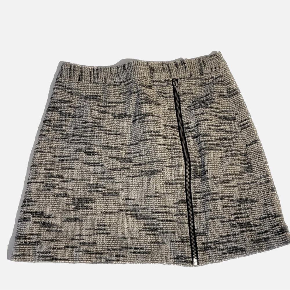 Theory plaid mini skirt